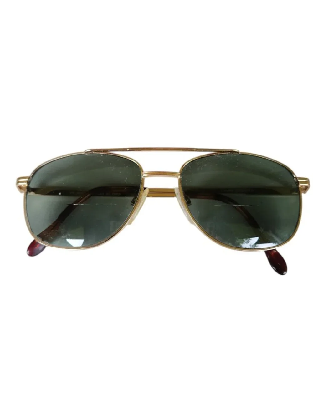 AUSTIN & JAMES 140 Aviatory Sunglasses 303 Gold Metal Frame